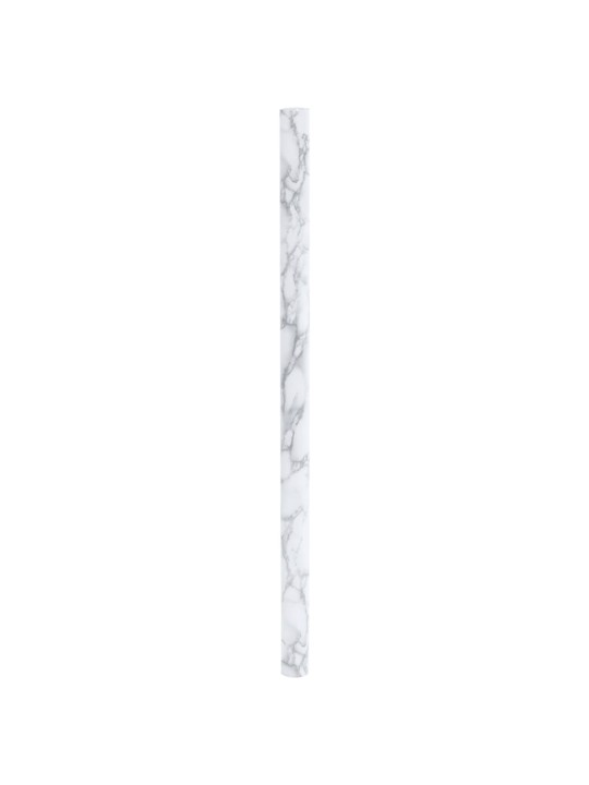 Isekleepuvad mööblikiled, valge marmor, 90 x 500 cm, pvc