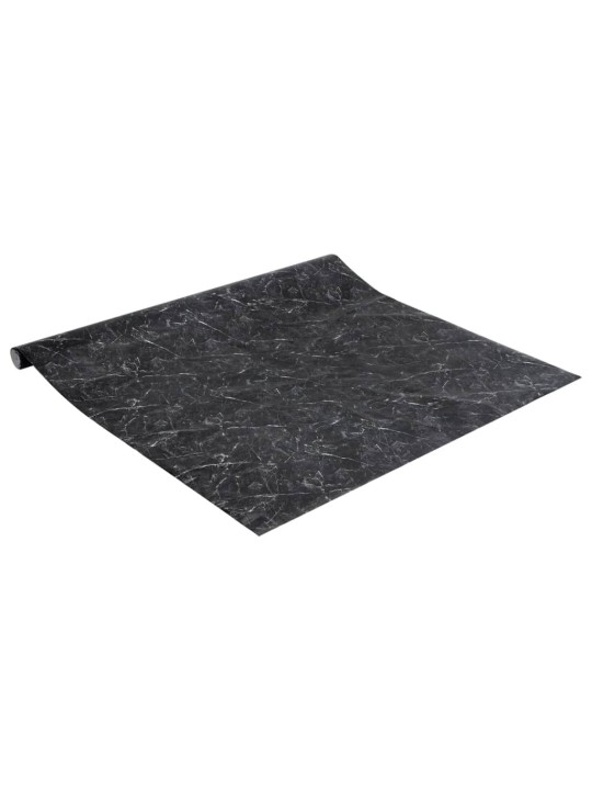 Isekleepuvad mööblikiled, must marmor, 90 x 500 cm, pvc