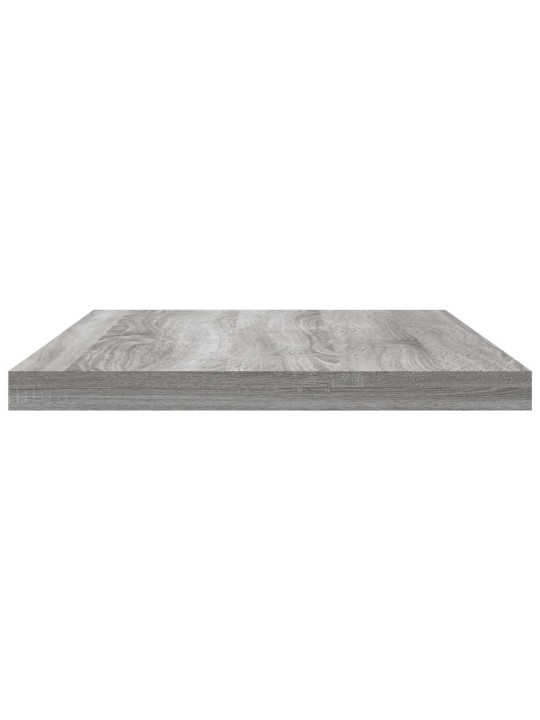 Seinariiulid 4 tk, hall sonoma tamm, 40x20x1,5 cm, tehispuit