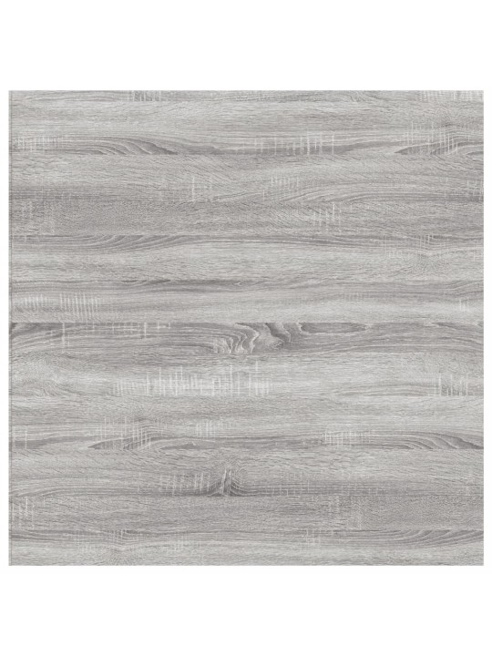 Seinariiulid 4 tk, hall sonoma tamm, 40x40x1,5 cm, tehispuit