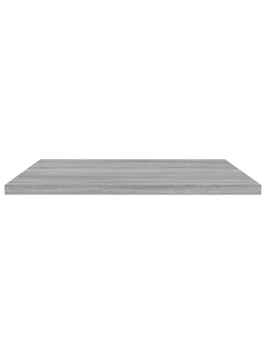 Seinariiulid 4 tk, hall sonoma tamm, 40x50x1,5 cm, tehispuit