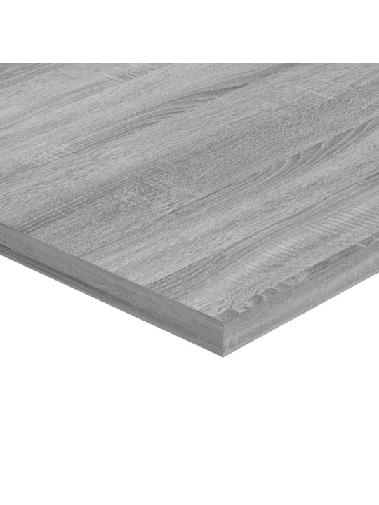 Seinariiulid 4 tk, hall sonoma tamm, 40x50x1,5 cm, tehispuit