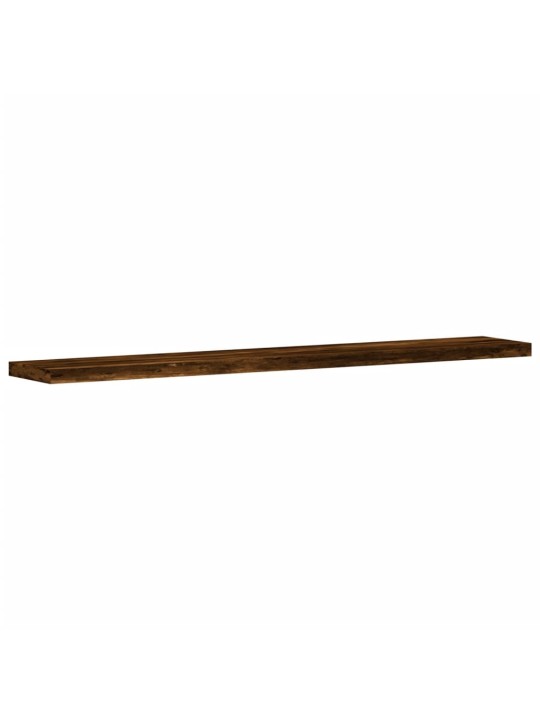 Seinariiulid 4 tk, suitsutatud tamm, 60x10x1,5 cm, tehispuit