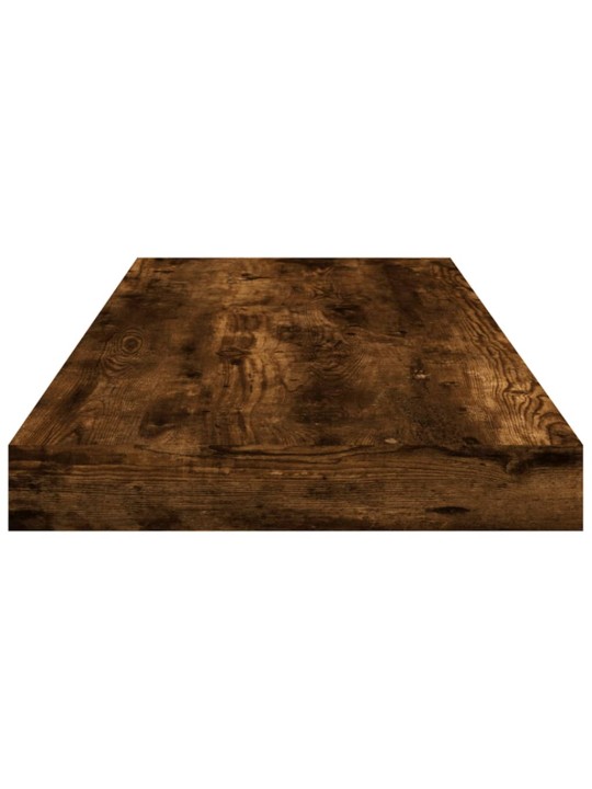 Seinariiulid 4 tk, suitsutatud tamm, 60x10x1,5 cm, tehispuit