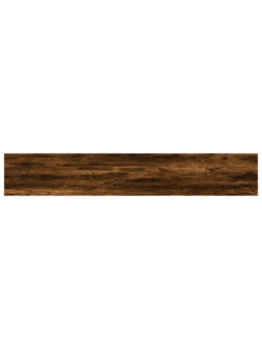 Seinariiulid 4 tk, suitsutatud tamm, 60x10x1,5 cm, tehispuit