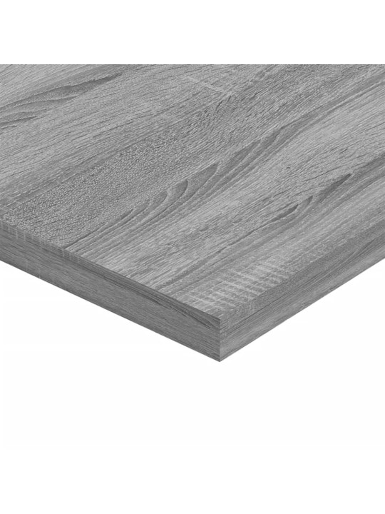 Seinariiulid 4 tk, hall sonoma tamm, 60x50x1,5 cm, tehispuit