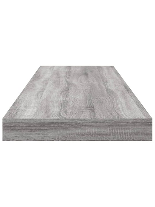 Seinariiulid 4 tk, hall sonoma tamm, 80x10x1,5 cm, tehispuit