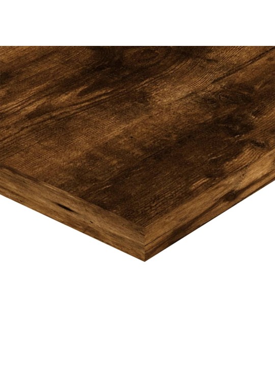 Seinariiulid 4 tk, suitsutatud tamm, 80x20x1,5 cm, tehispuit