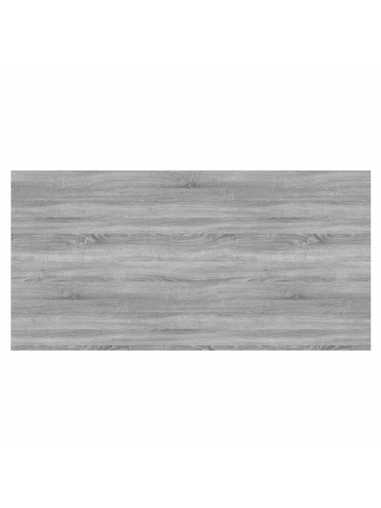 Seinariiulid 4 tk, hall sonoma tamm, 80x40x1,5 cm, tehispuit