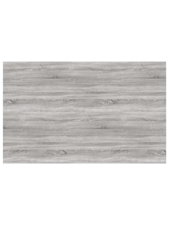 Seinariiulid 4 tk, hall sonoma tamm, 80x50x1,5 cm, tehispuit