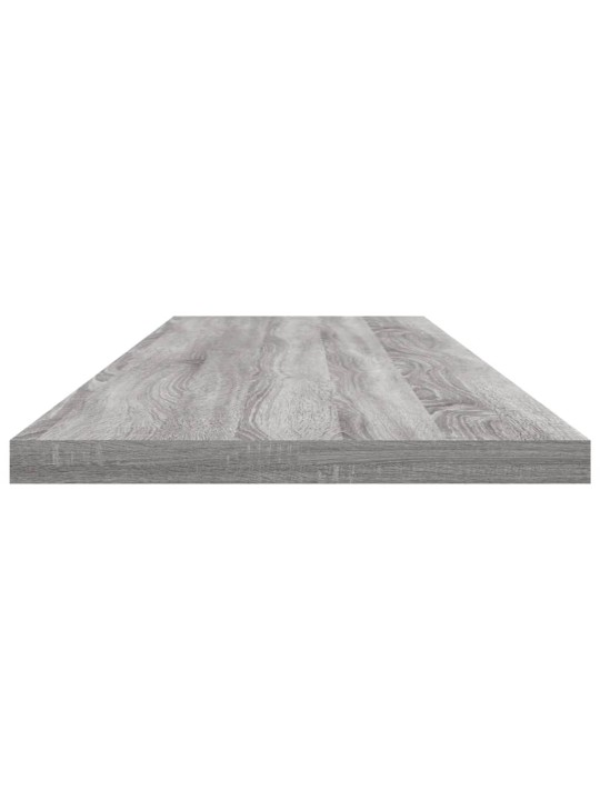 Seinariiulid 4 tk, hall sonoma tamm, 100x20x1,5 cm, tehispuit