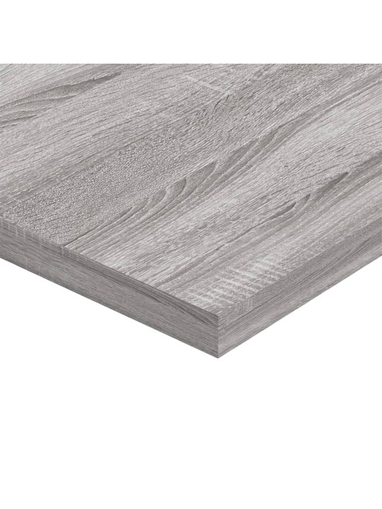 Seinariiulid 4 tk, hall sonoma tamm, 100x30x1,5 cm, tehispuit