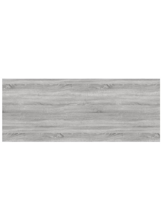 Seinariiulid 4 tk, hall sonoma tamm, 100x40x1,5 cm, tehispuit