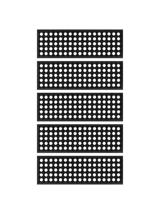 Trepiastme matt 5 tk, 25 x 75 cm, kumm