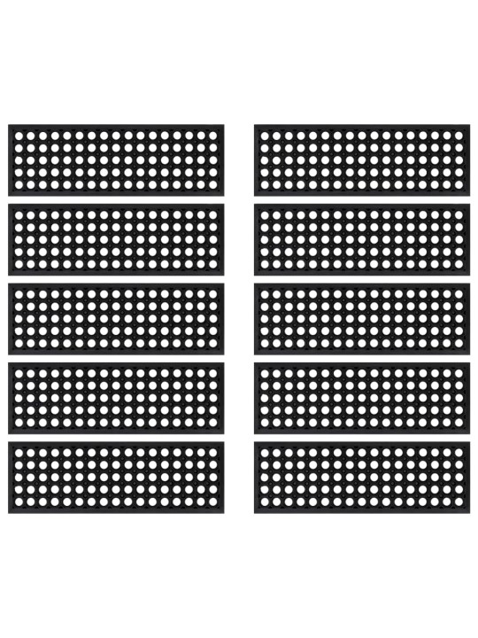 Trepiastme matt 10 tk, 25 x 75 cm, kumm