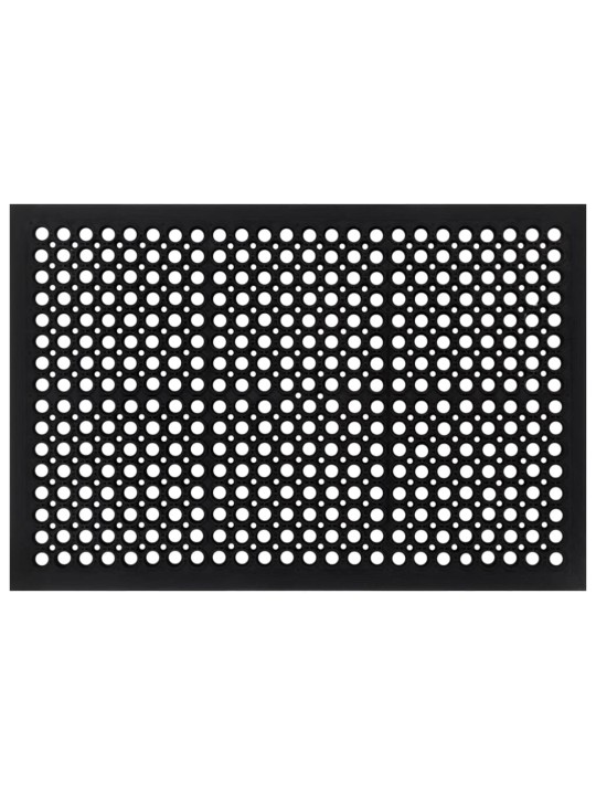 Uksematt, ristkülik, 60x90 cm, kumm