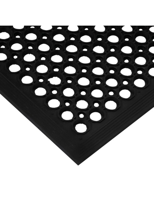 Uksematt, ristkülik, 60x90 cm, kumm