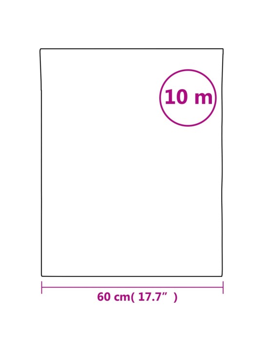 Aknakile, jäätunud, triibud, 60 x 1000 cm, pvc