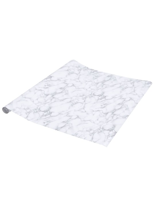 Isekleepuvad mööblikile, valge marmor, 90 x 500 cm, pvc