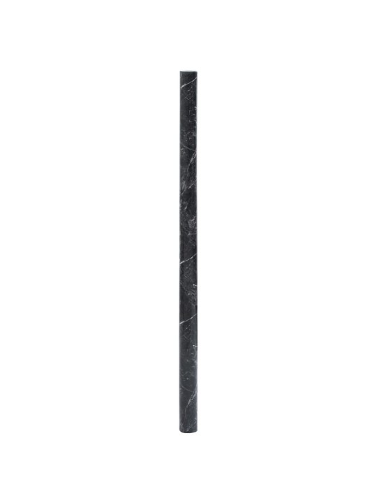 Isekleepuv mööblikile, must marmor, 90 x 500 cm, pvc