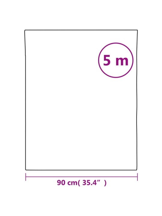 Isekleepuv mööblikile, must marmor, 90 x 500 cm, pvc