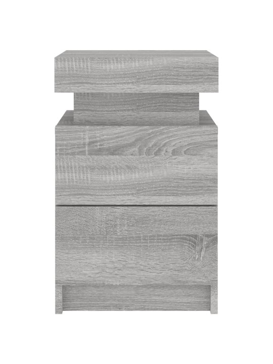 ÖÖKAPP LED-TULEDEGA, HALL SONOMA TAMM, 35 X 39 X 55 CM