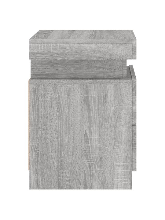 ÖÖKAPP LED-TULEDEGA, HALL SONOMA TAMM, 35 X 39 X 55 CM