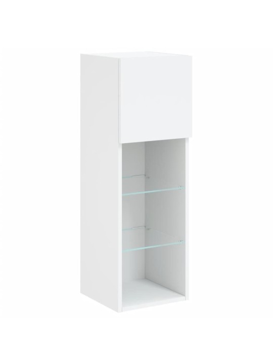LED-tuledega telerikapid 2 tk, valge, 30,5 x 30 x 90 cm