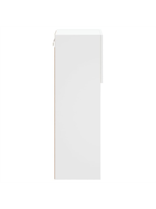 LED-tuledega telerikapid 2 tk, valge, 30,5 x 30 x 90 cm