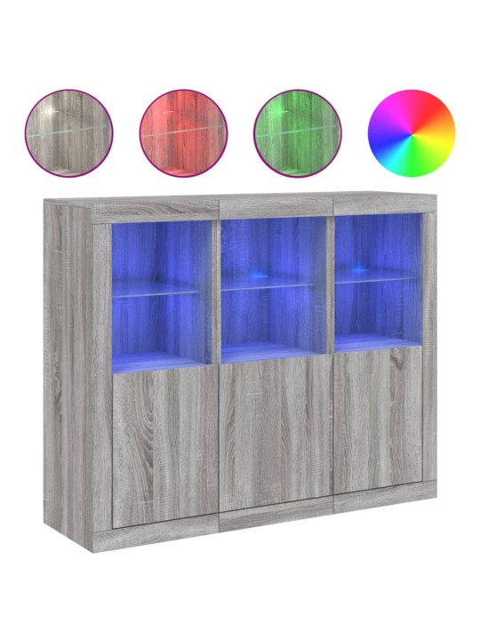 PUHVETKAPID LED-TULEDEGA 3 TK, HALL SONOMA TAMM, TEHISPUIT
