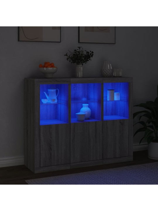 PUHVETKAPID LED-TULEDEGA 3 TK, HALL SONOMA TAMM, TEHISPUIT