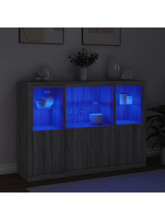 PUHVETKAPID LED-TULEDEGA 3 TK, HALL SONOMA TAMM, TEHISPUIT