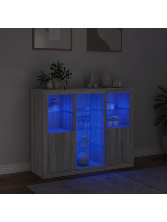 PUHVETKAPID LED-TULEDEGA 3 TK, HALL SONOMA TAMM, TEHISPUIT