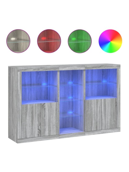PUHVETKAPP LED-TULEDEGA, HALL SONOMA TAMM, 162 X 37 X 100 CM