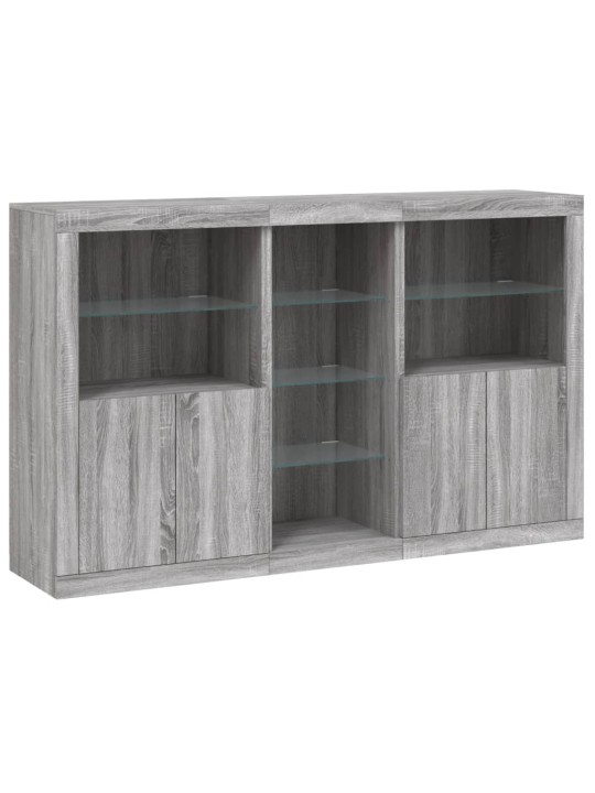 PUHVETKAPP LED-TULEDEGA, HALL SONOMA TAMM, 162 X 37 X 100 CM