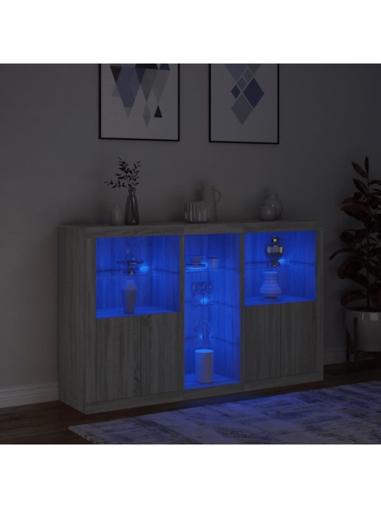 PUHVETKAPP LED-TULEDEGA, HALL SONOMA TAMM, 162 X 37 X 100 CM