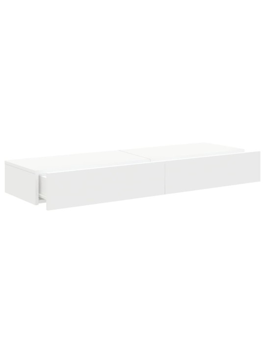 LED-tuledega telerialused 2 tk, valge, 60 x 35 x 15,5 cm