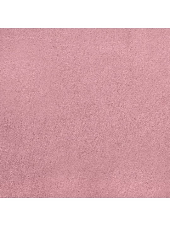 Voodiraam peatsiga, roosa, 80x200 cm, samet