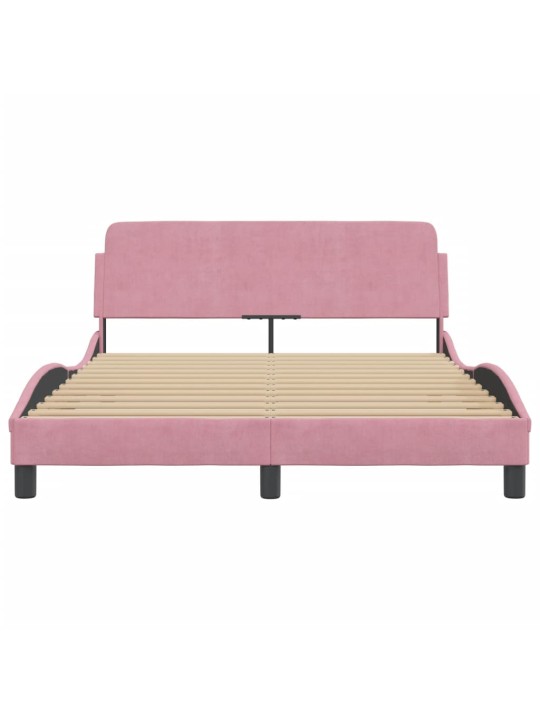 VOODIRAAM PEATSIGA ILMA MADRATSITA ROOSA 120X200 CM SAMET