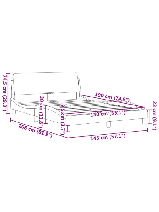 VOODIRAAM PEATSIGA ILMA MADRATSITA SININE 140X190 CM KANGAS