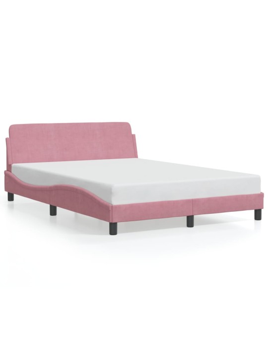 VOODIRAAM PEATSIGA ILMA MADRATSITA ROOSA 140X190 CM SAMET