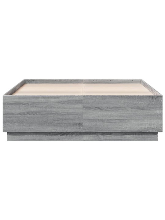 VOODIRAAM LED-TULEDEGA, HALL SONOMA TAMM, 135X190 CM, TEHISPUIT