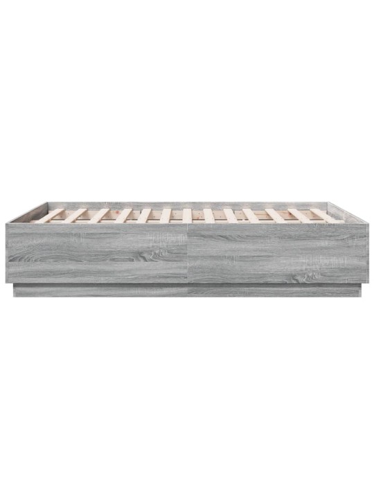 VOODIRAAM LED-TULEDEGA, HALL SONOMA TAMM, 135X190 CM, TEHISPUIT