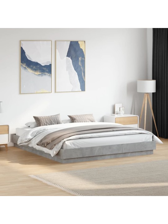 VOODIRAAM LED-TULEDEGA, BETOONHALL, 200 X 200 CM