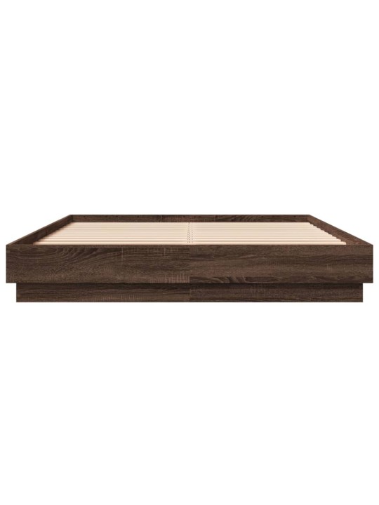 VOODIRAAM LED-TULEDEGA, PRUUN TAMM, 150 X 200 CM