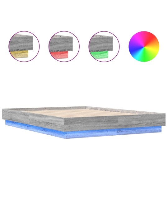 VOODIRAAM LED-TULEDEGA, HALL SONOMA TAMM, 135 X 190 CM