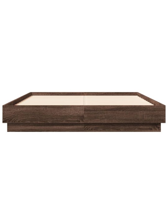 VOODIRAAM LED-TULEDEGA, PRUUN TAMM, 120 X 190 CM