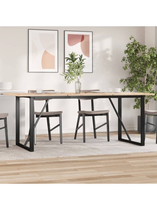 SÖÖGILAUA JALAD, O-RAAM, 160 X 80 X 73 CM, TERAS