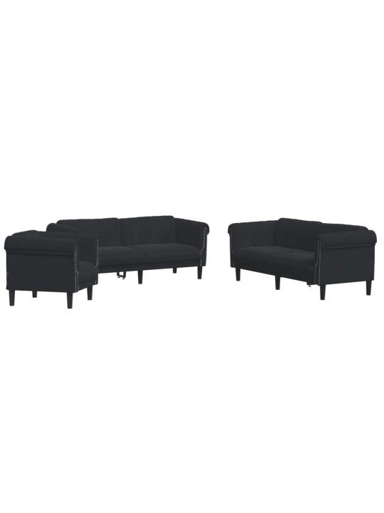 3-OSALINE DIIVANIKOMPLEKT, MUST, SAMET