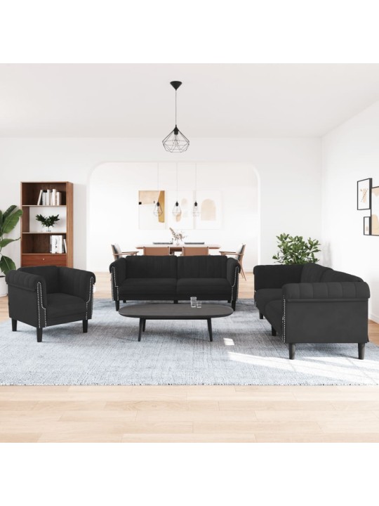 3-OSALINE DIIVANIKOMPLEKT, MUST, SAMET